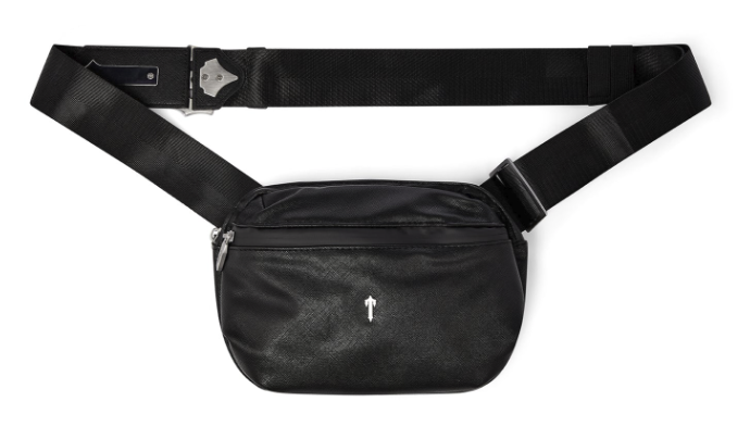 TRAPSTAR BELT BAG BLACK THE CHOSEN