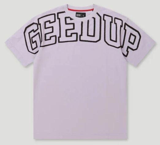 GEEDUP TEE TEAM LOGO MAU BLK