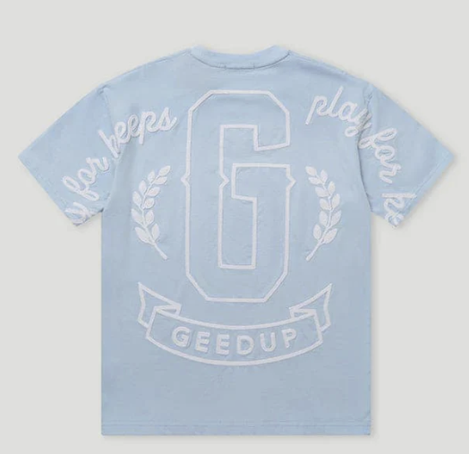 GEEDUP PFK G BABY BLUE TEE