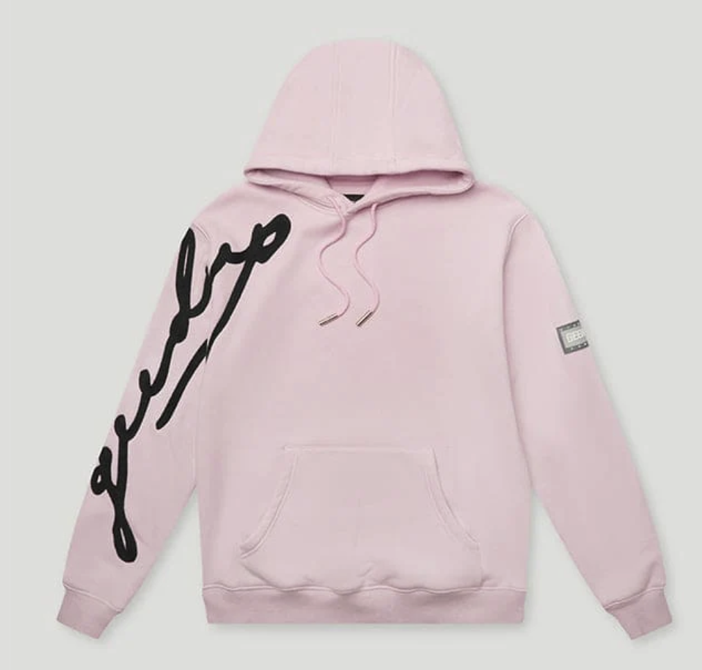 GEEDUP SIGNATURE PINK BLACK HOODIE – THE CHOSEN