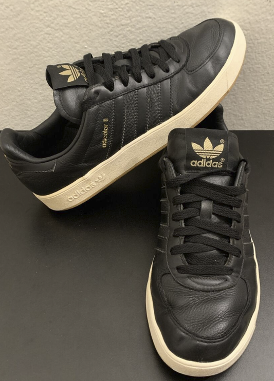 Adidas Adicolor Low  Black Met Gold Snakeskin