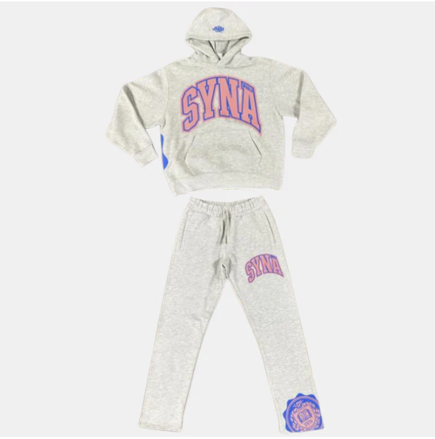 SYNA WORLD CREST PACK TRACKSUIT GREY