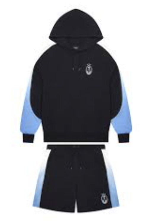 TRAPSTAR ARCH IRONGATE HOODED SHORTS SET