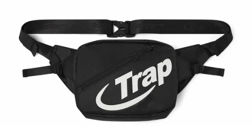 TRAPSTAR HYPERDRIVE BELT BAG BLACK