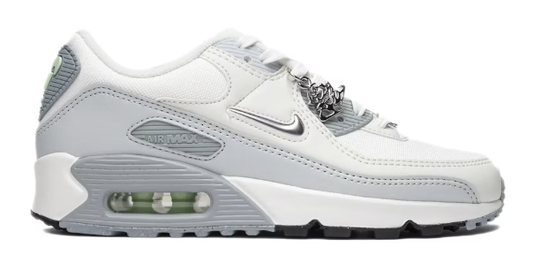 NIKE AIR MAX 90 WHITE/CHROME