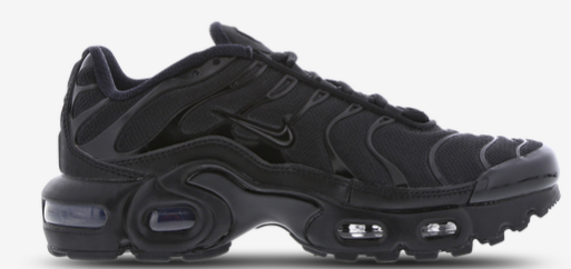 NIKE AIR MAX PLUS BLACK BATS