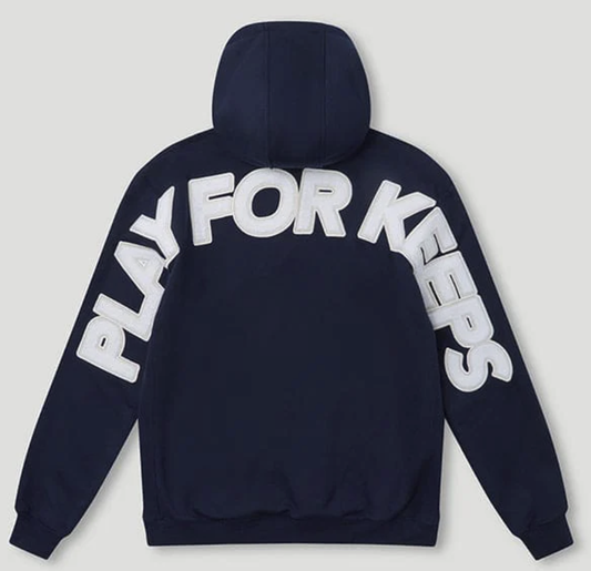 GEEDUP PFK HOODIE NAVY WHITE